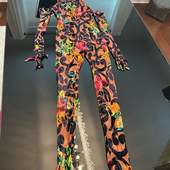 Floral Multicolor Jumpsuit - Picture 3 of 6